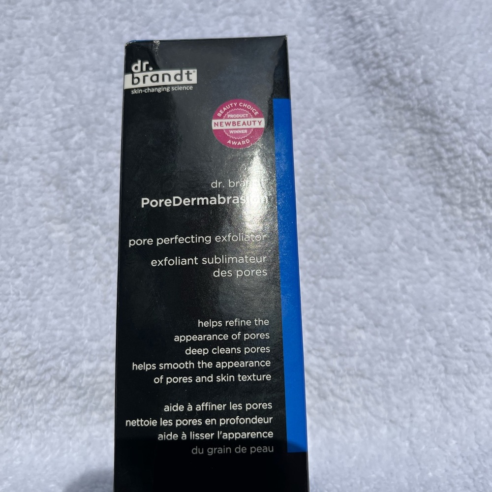 Dr. Brandt pore perfecting exfoliator